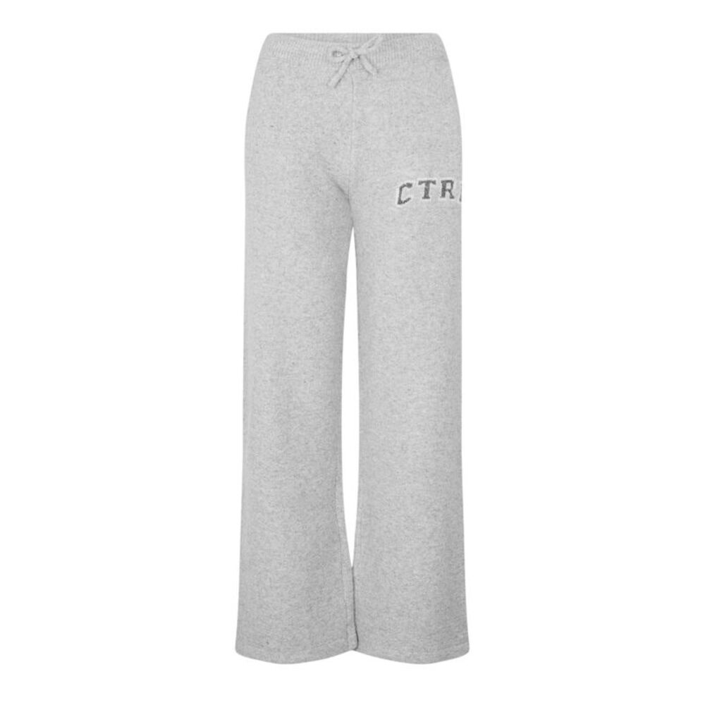 Couture Womens/Ladies Fleece Wide Leg Sweatpants / Gray